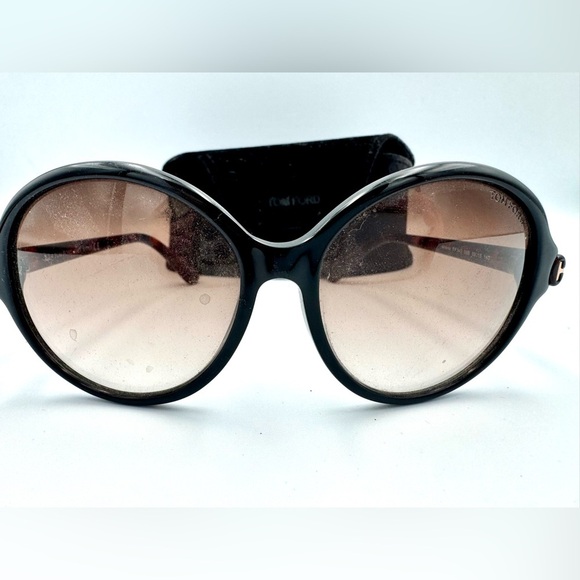 Tom Ford Women\'s Black and Brown Sunglasses main image 9